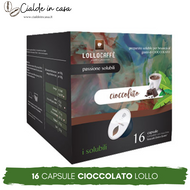 16 Capsule Lollo Cioccolato Compatibili Dolce Gusto