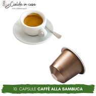 10 Capsule Caffè Alla Sambuca Compatibili Nespresso