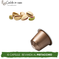 10 Capsule Bevanda al Pistacchio Compatibili Nespresso