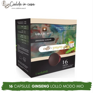 16 Capsule Lollo Ginseng Compatibili A Modo Mio