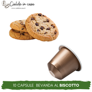 10 Capsule Bevanda al Biscotto Compatibili Nespresso