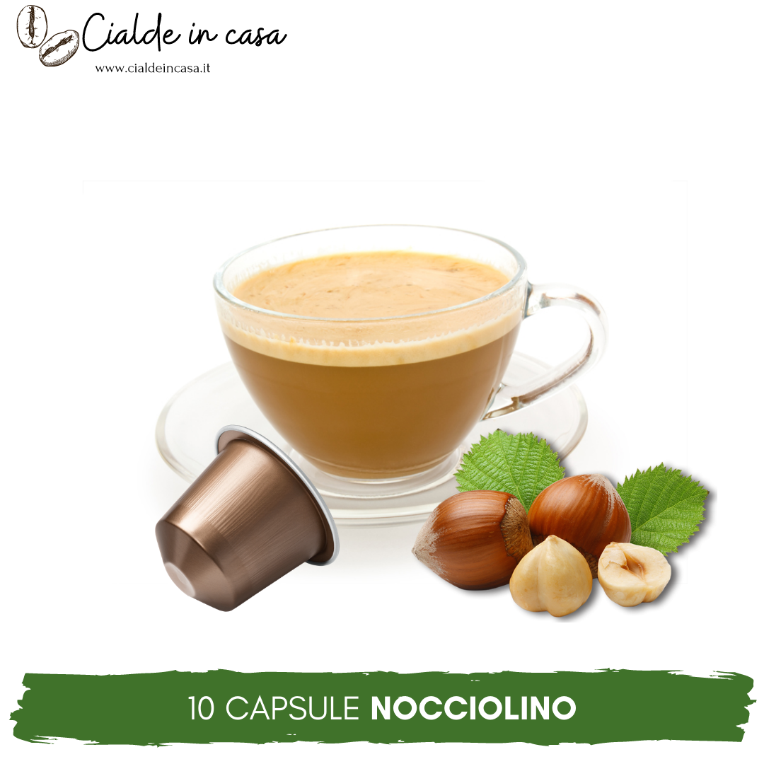 10 capsule Nocciolino, NESPRESSO compatibili
