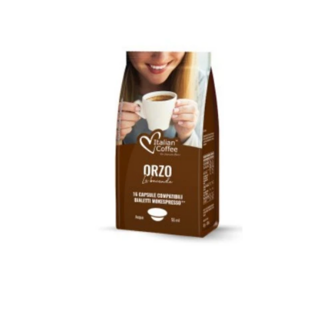 16 Capsule Orzo Biologio Italian Coffee Bialetti