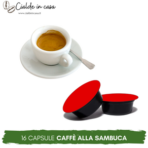 16 Capsule Caffè alla Sambuca Compatibili A Modo Mio