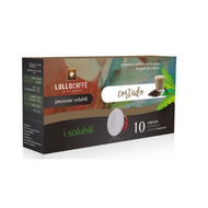10 Capsule lollo Cortado Compatibili Nespresso