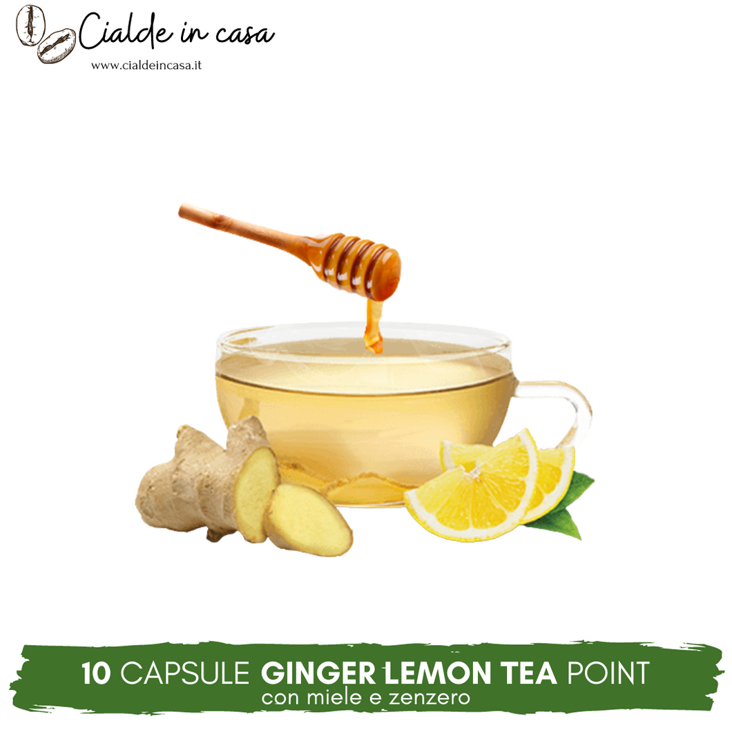 10 Capsule Ginger Lemon Tea Compatibili Point